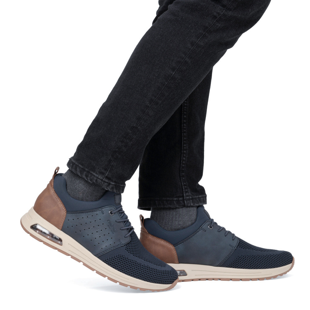 detail Pánské tenisky RIEKER B1050-14 modrá W4