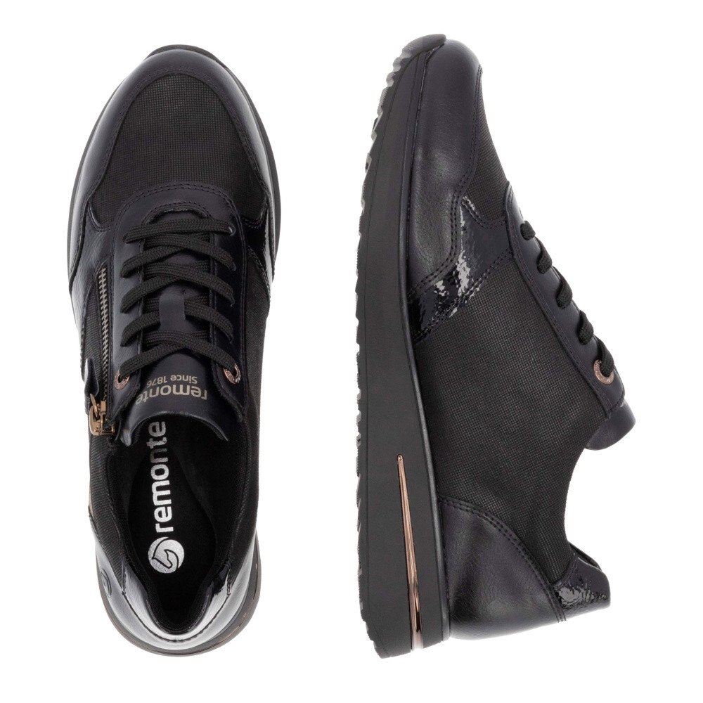 detail Dámske tenisky REMONTE D1G08-03 čierna W4