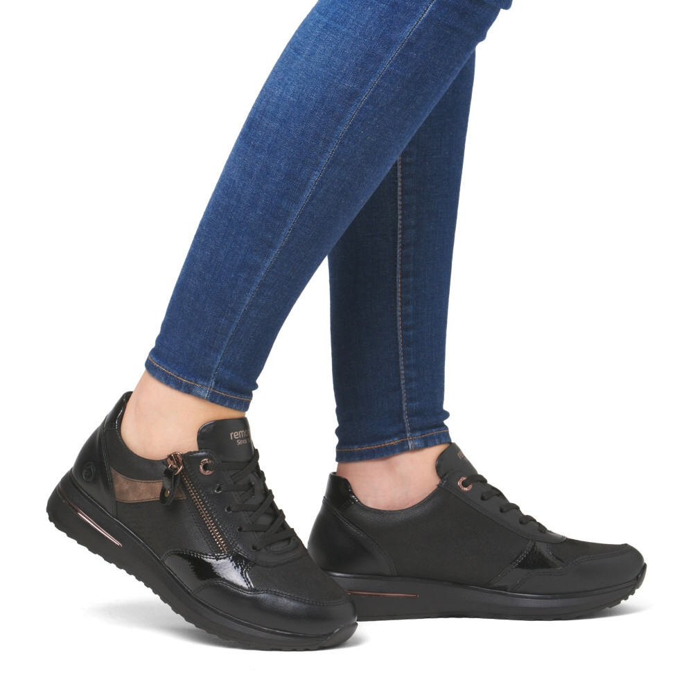 detail Dámske tenisky REMONTE D1G08-03 čierna W4