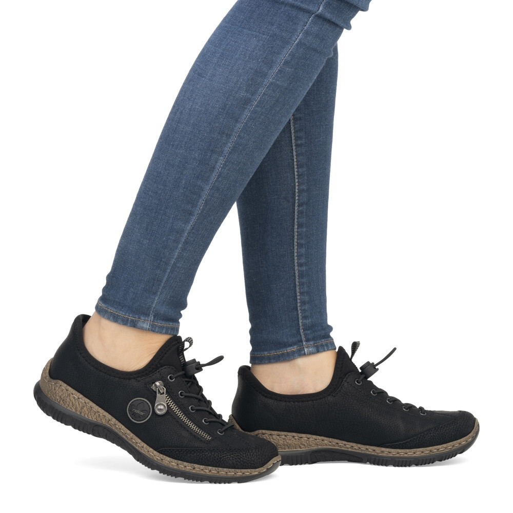 detail Dámské tenisky RIEKER N3267-01   BLACK   F/S5