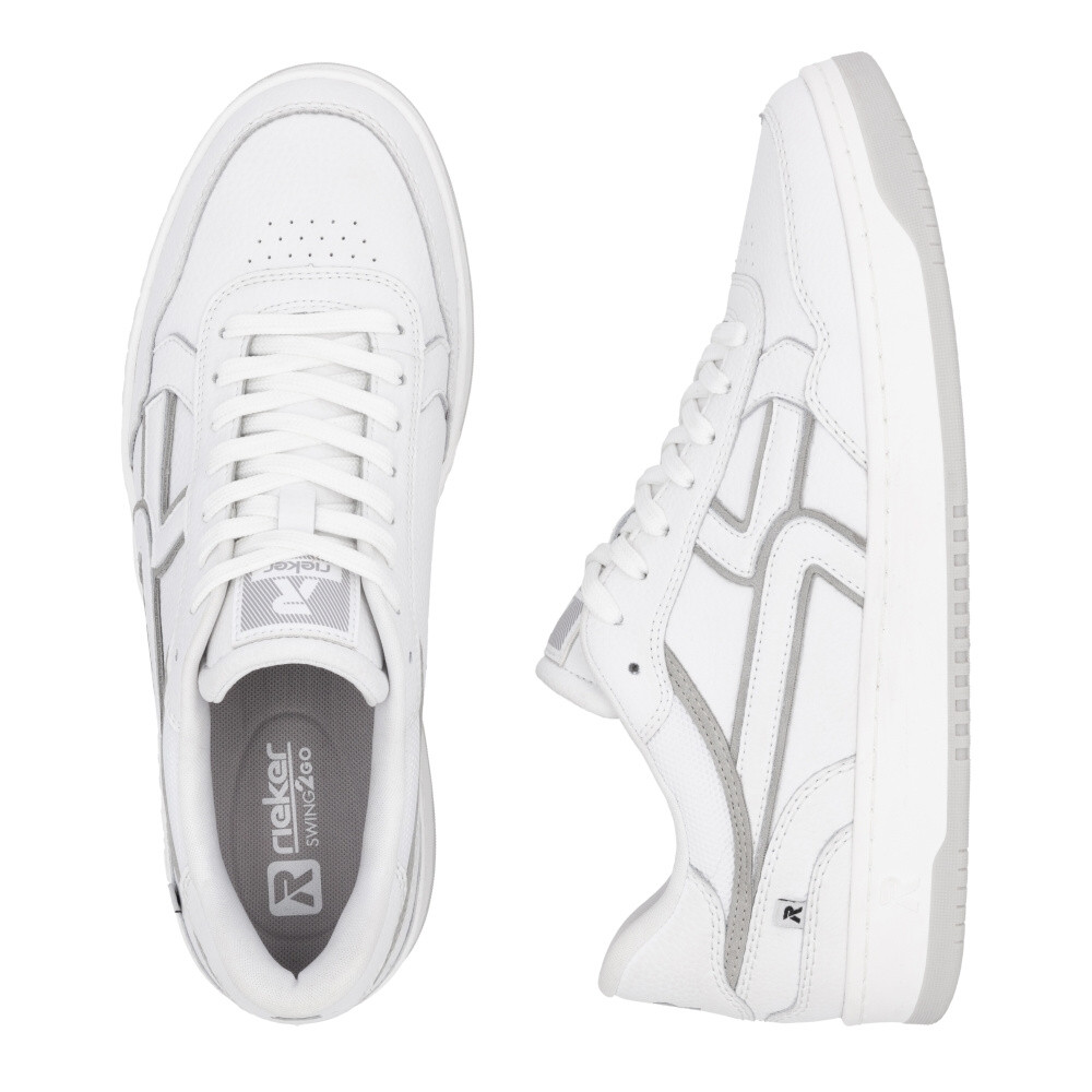 detail Pánske tenisky RIEKER REVOLUTION U1900-80 biela W4