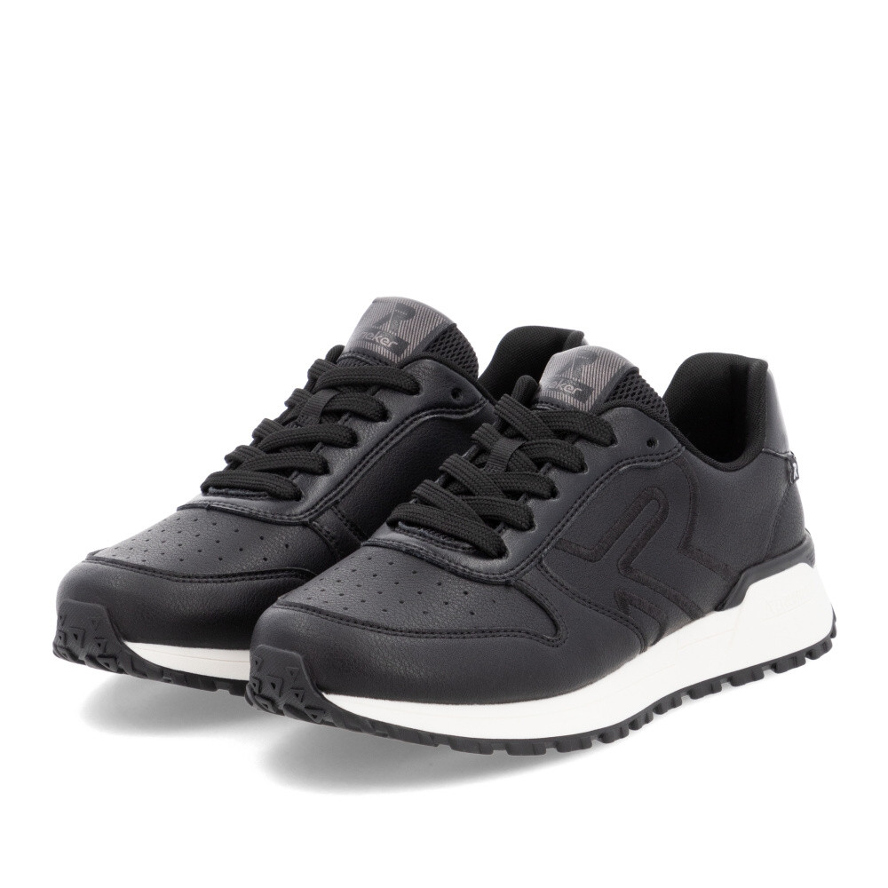 detail Dámske tenisky RIEKER REVOLUTION W0606-00 čierna W4