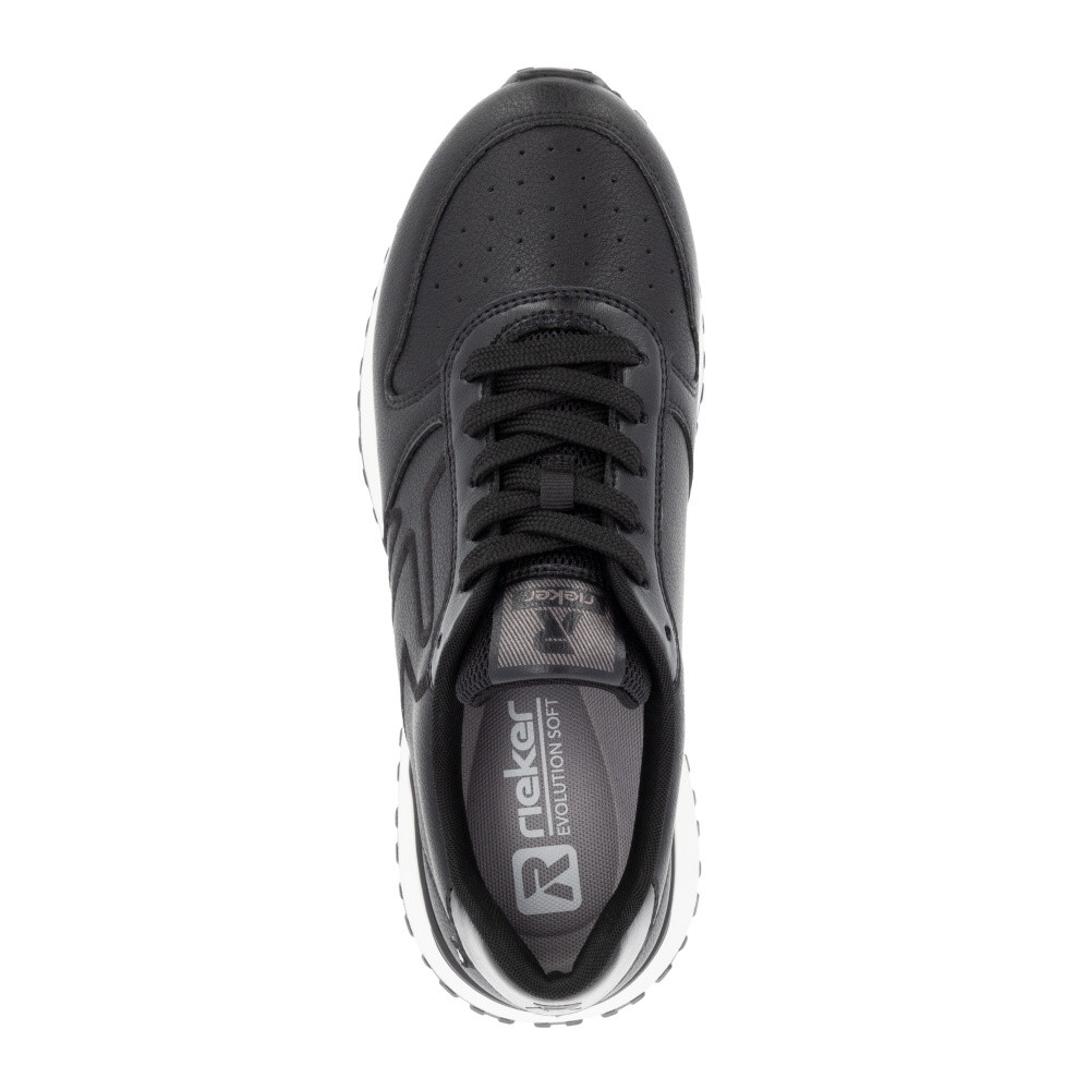 detail Dámske tenisky RIEKER REVOLUTION W0606-00 čierna W4