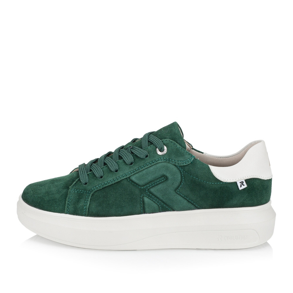 detail Dámské tenisky RIEKER W1204-54 zelená W4