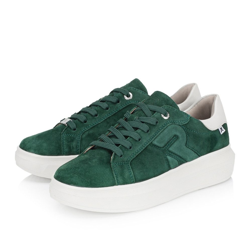 detail Dámské tenisky RIEKER W1204-54 zelená W4