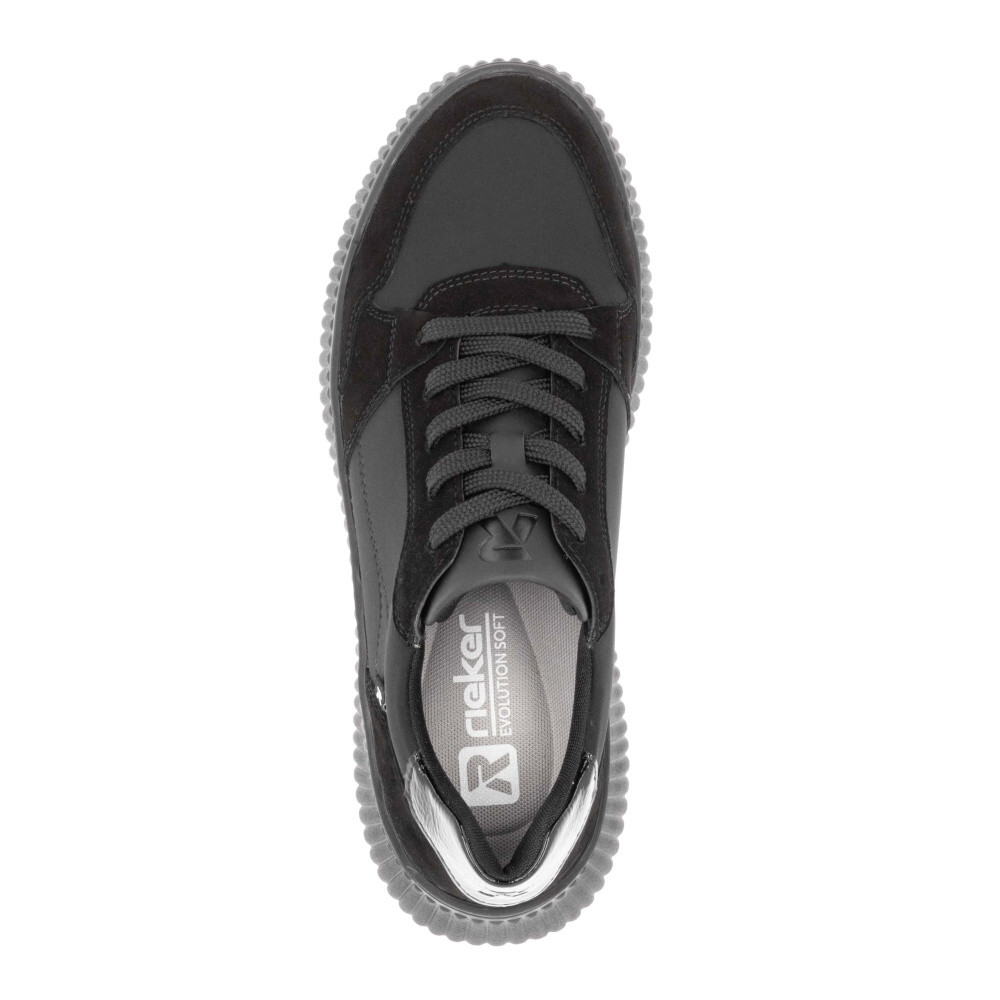 detail Dámské tenisky RIEKER REVOLUTION W1700-00 černá W4