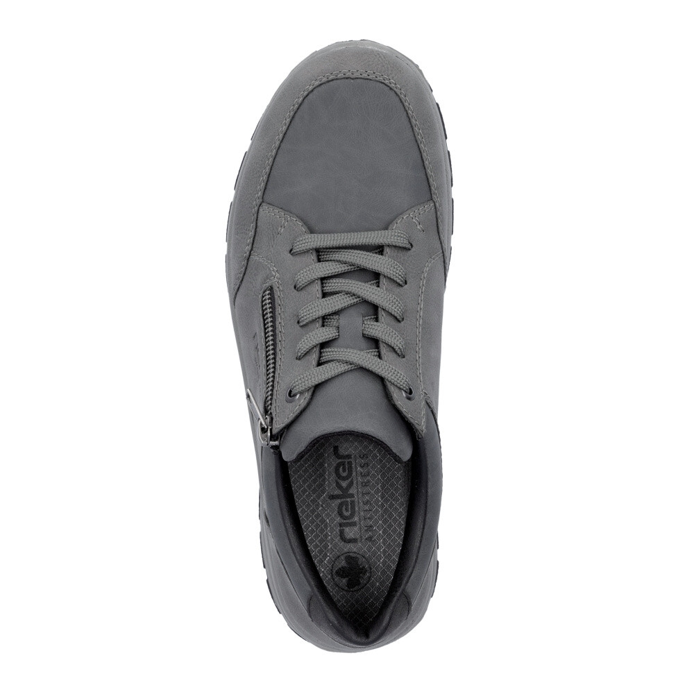detail Pánské polobotky RIEKER 03600-45 šedá W4