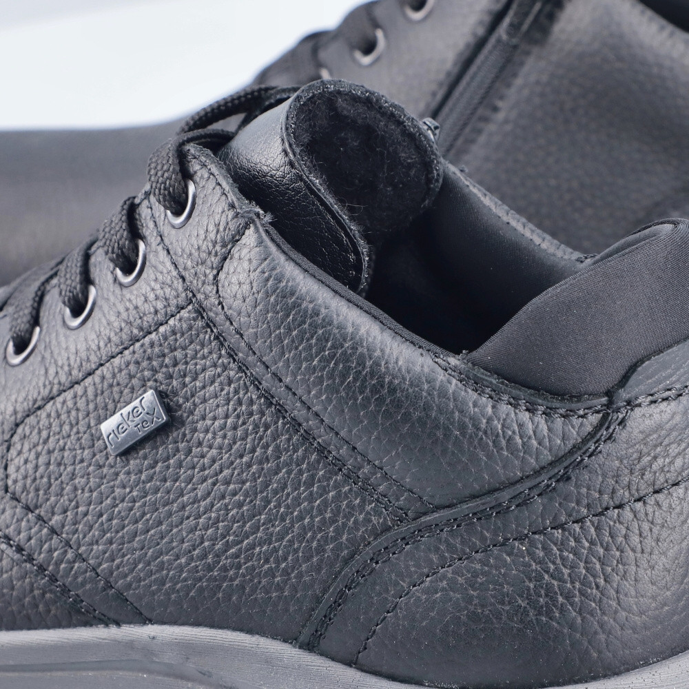 detail Pánské polobotky RIEKER 03632-00 černá W4