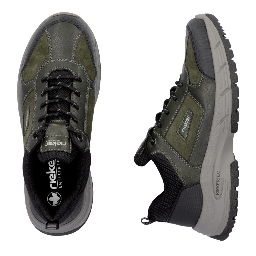 detail Pánské tenisky RIEKER 19124-54 zelená W4