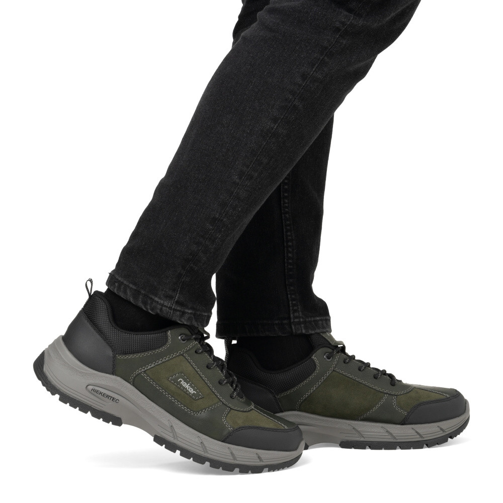 detail Pánské tenisky RIEKER 19124-54 zelená W4