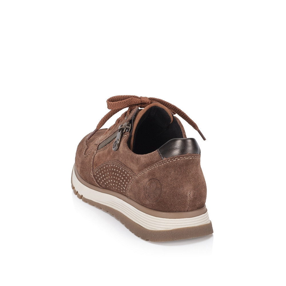 detail Dámské tenisky RIEKER 49001-24 hnědá W4