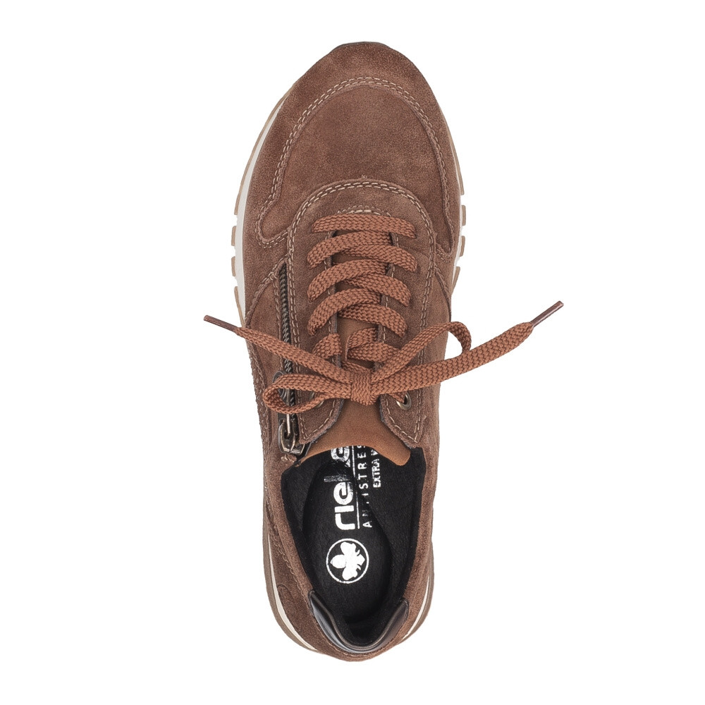 detail Dámské tenisky RIEKER 49001-24 hnědá W4