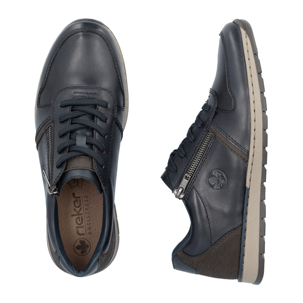 detail Pánské polobotky RIEKER B2112-14 modrá W4