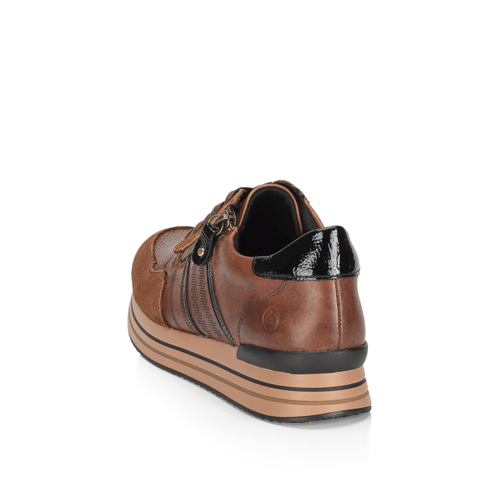 detail Dámské tenisky REMONTE D1318-22 hnědá W4