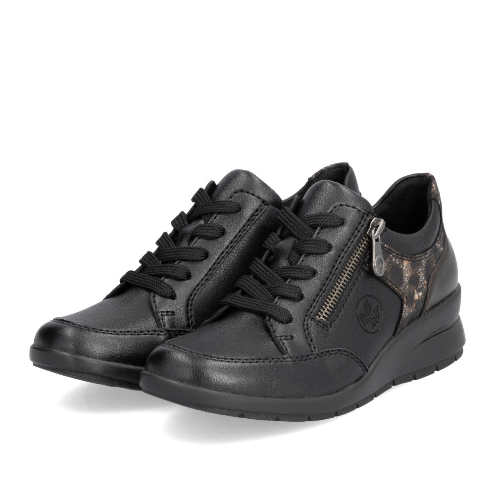 detail Dámské tenisky RIEKER L4801-00 černá W4