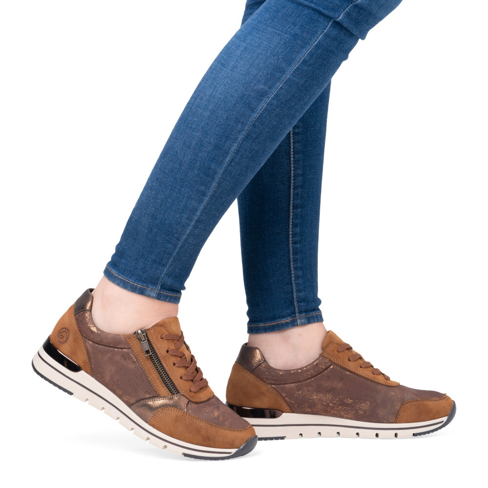 detail Dámské tenisky REMONTE R6700-22 hnědá W4