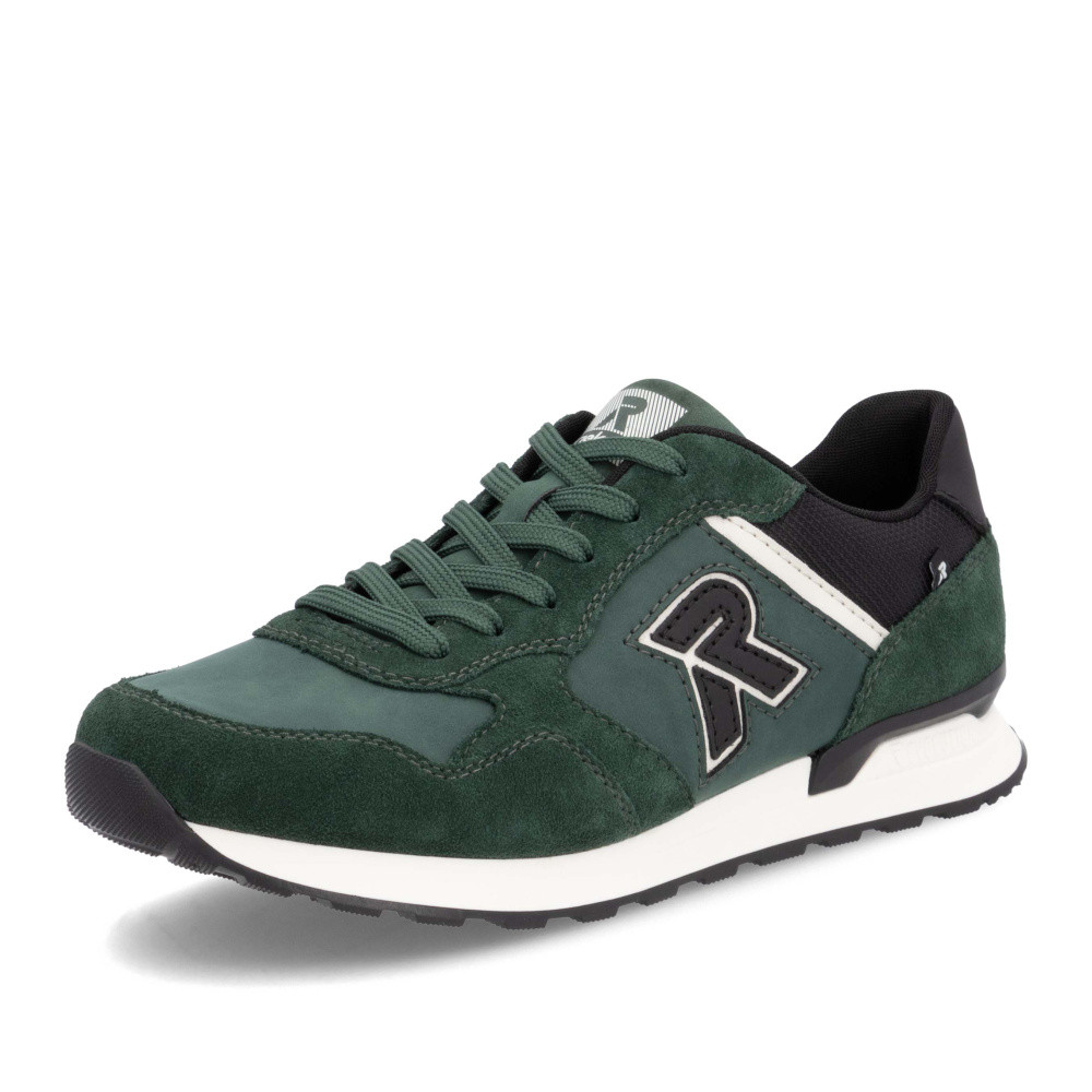 detail Pánské tenisky RIEKER REVOLUTION U0309-54 zelená W4