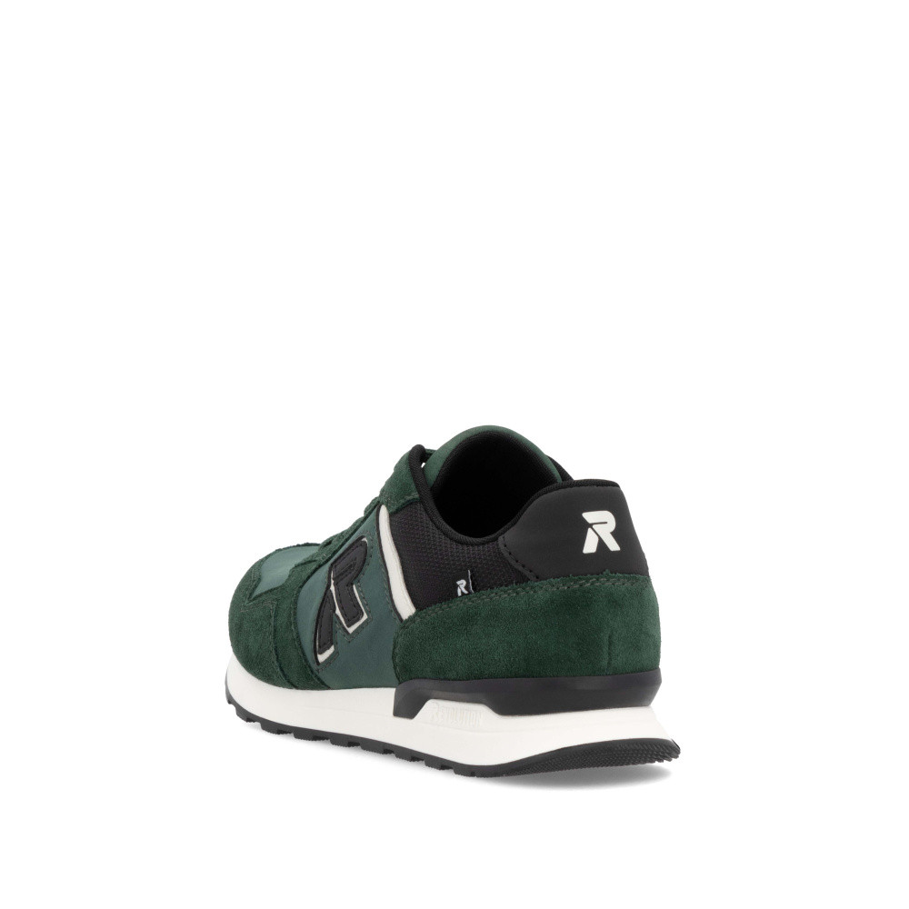 detail Pánské tenisky RIEKER REVOLUTION U0309-54 zelená W4