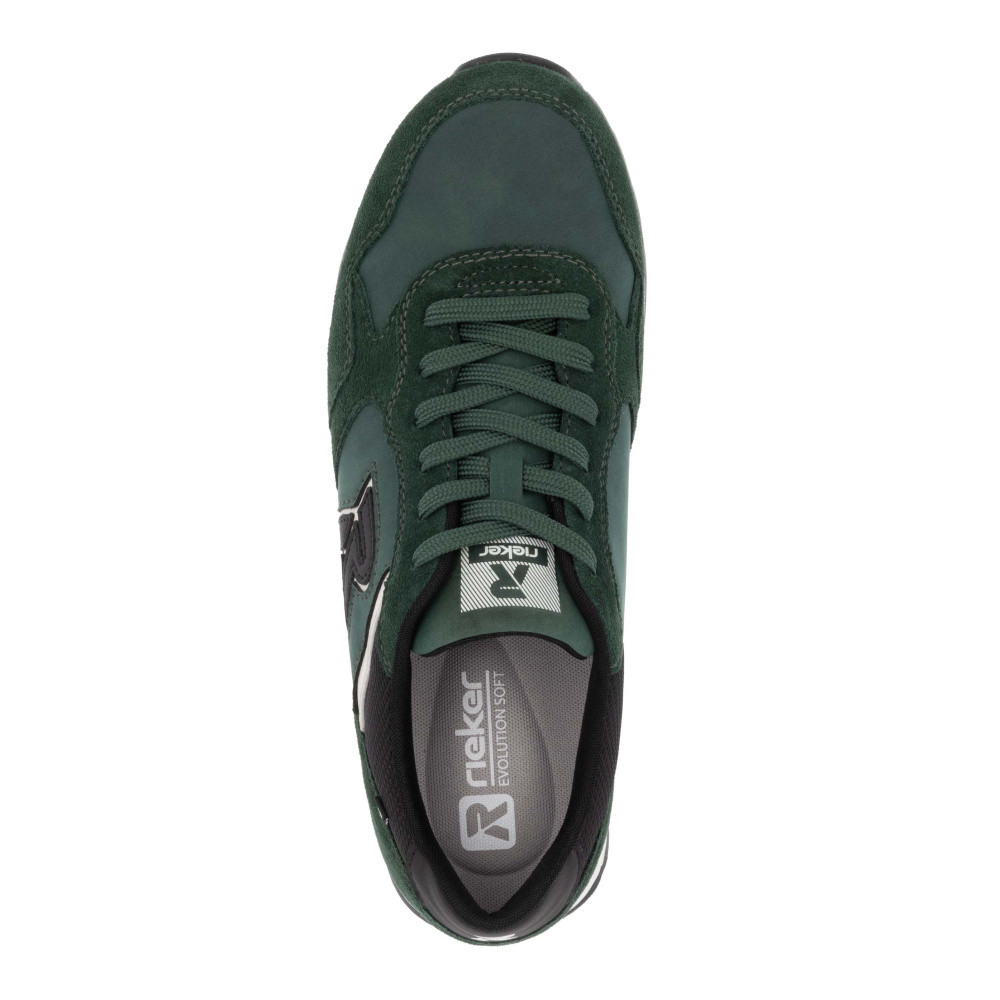 detail Pánské tenisky RIEKER REVOLUTION U0309-54 zelená W4