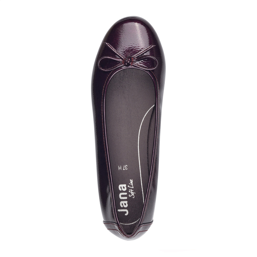 detail Dámské baleríny JANA 22163-41-587 fialová W4
