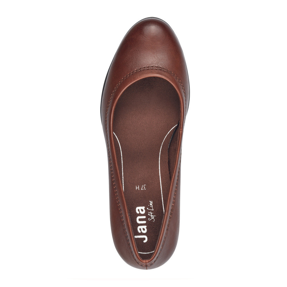 detail Dámské lodičky JANA 22466-43-305 hnědá W4