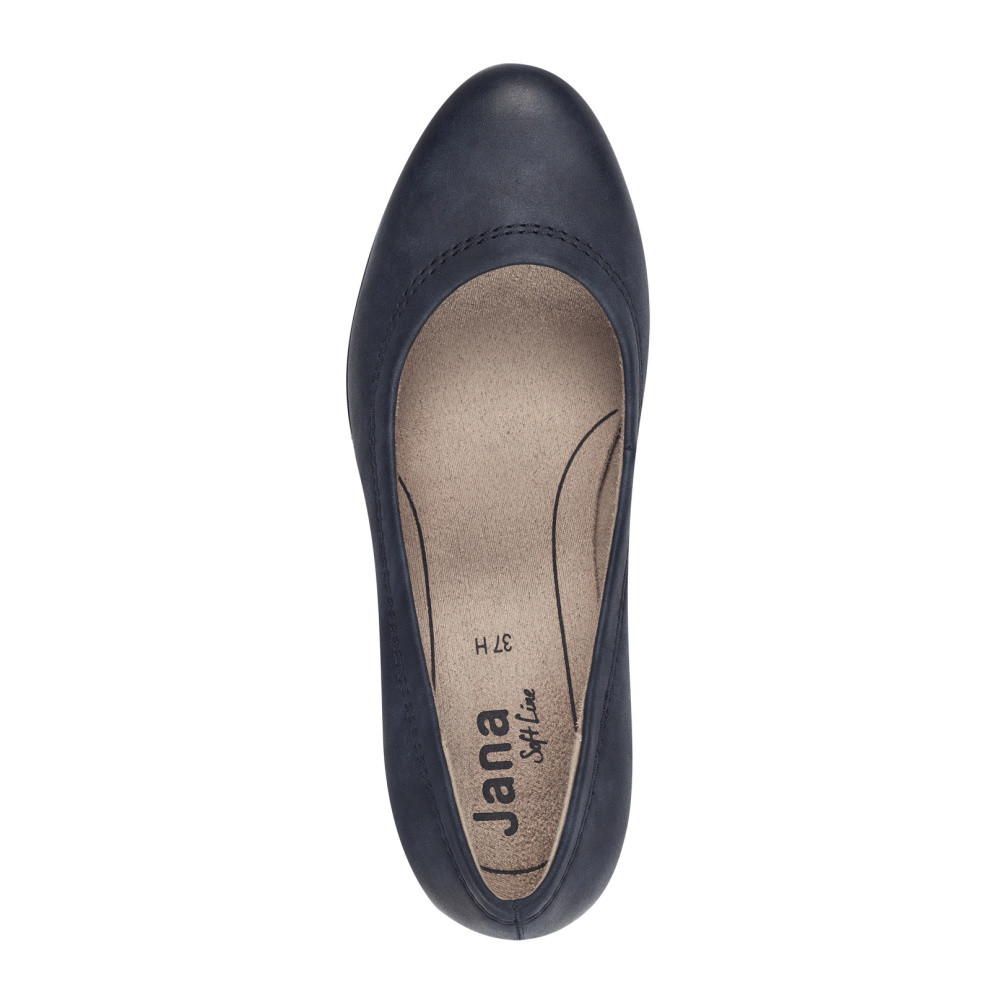 detail Dámské lodičky JANA 22466-43-805 modrá W4