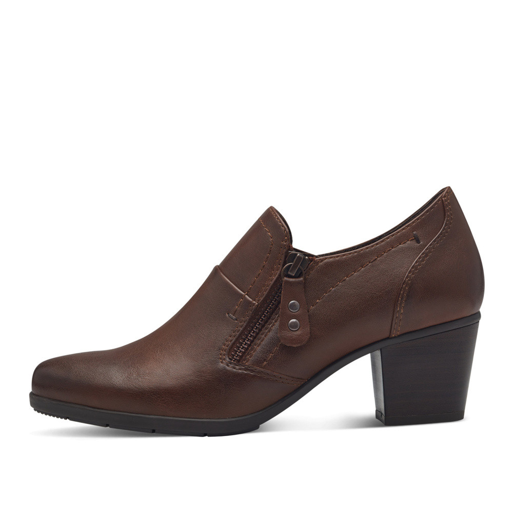 detail Dámské mokasíny JANA 24469-41-305 hnědá W4