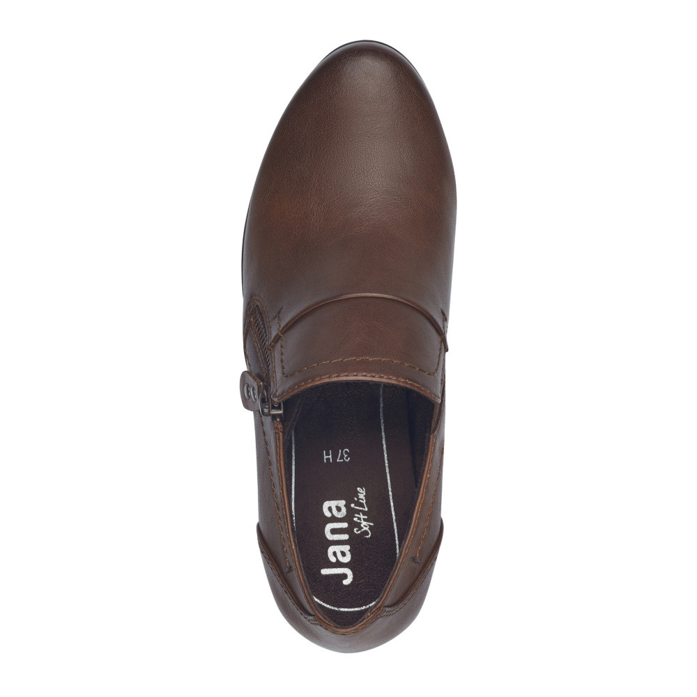 detail Dámské mokasíny JANA 24469-41-305 hnědá W4