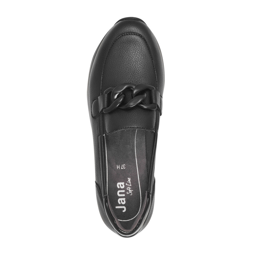 detail Dámské mokasíny JANA 24766-43-001 černá W4