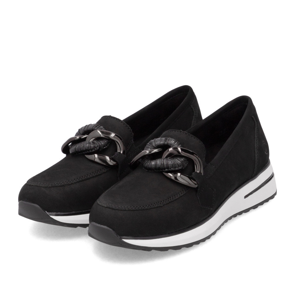 detail Dámské mokasíny REMONTE D1G11-02 černá S5