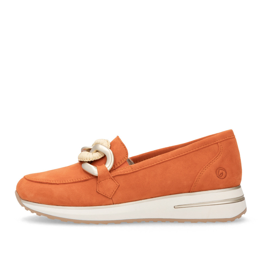 detail Dámské mokasíny REMONTE D1G11-38 oranžová S5