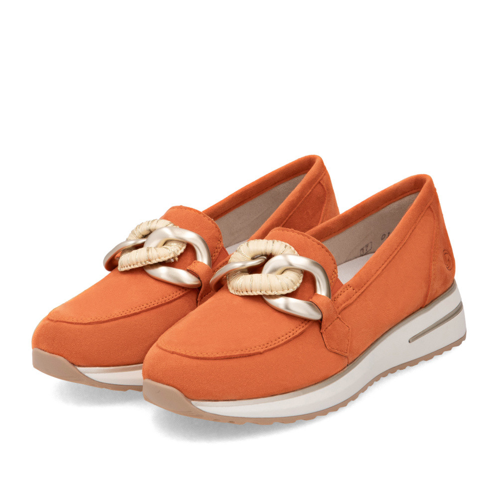 detail Dámské mokasíny REMONTE D1G11-38 oranžová S5