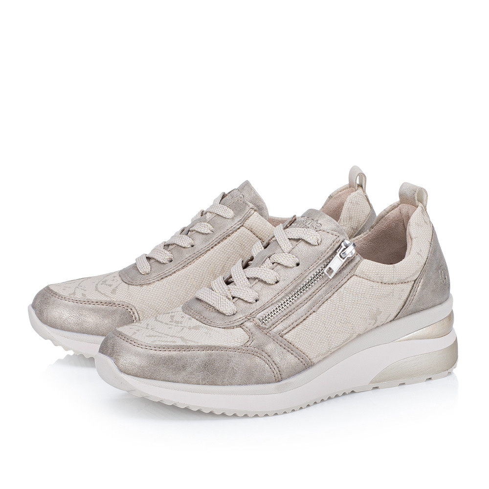 detail Dámské tenisky REMONTE D2401-61 béžová S5