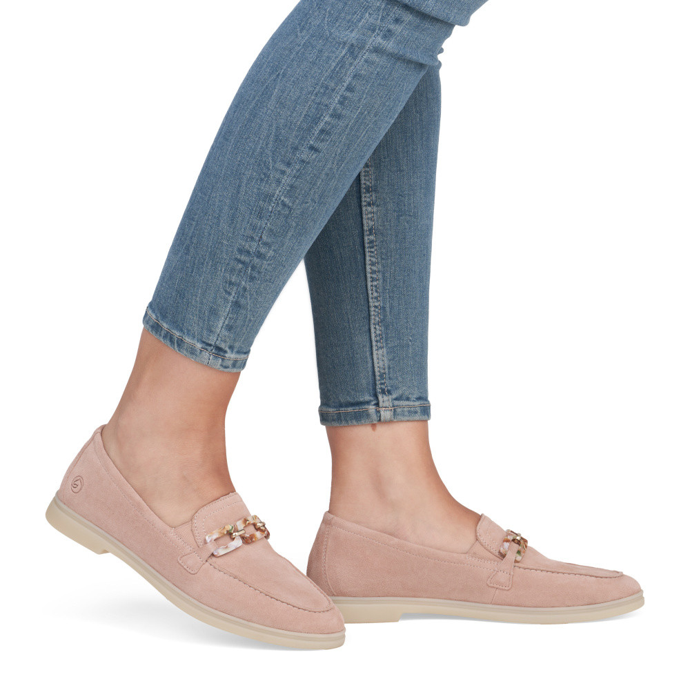 detail Dámské mokasíny REMONTE D2F00-31 růžová S5