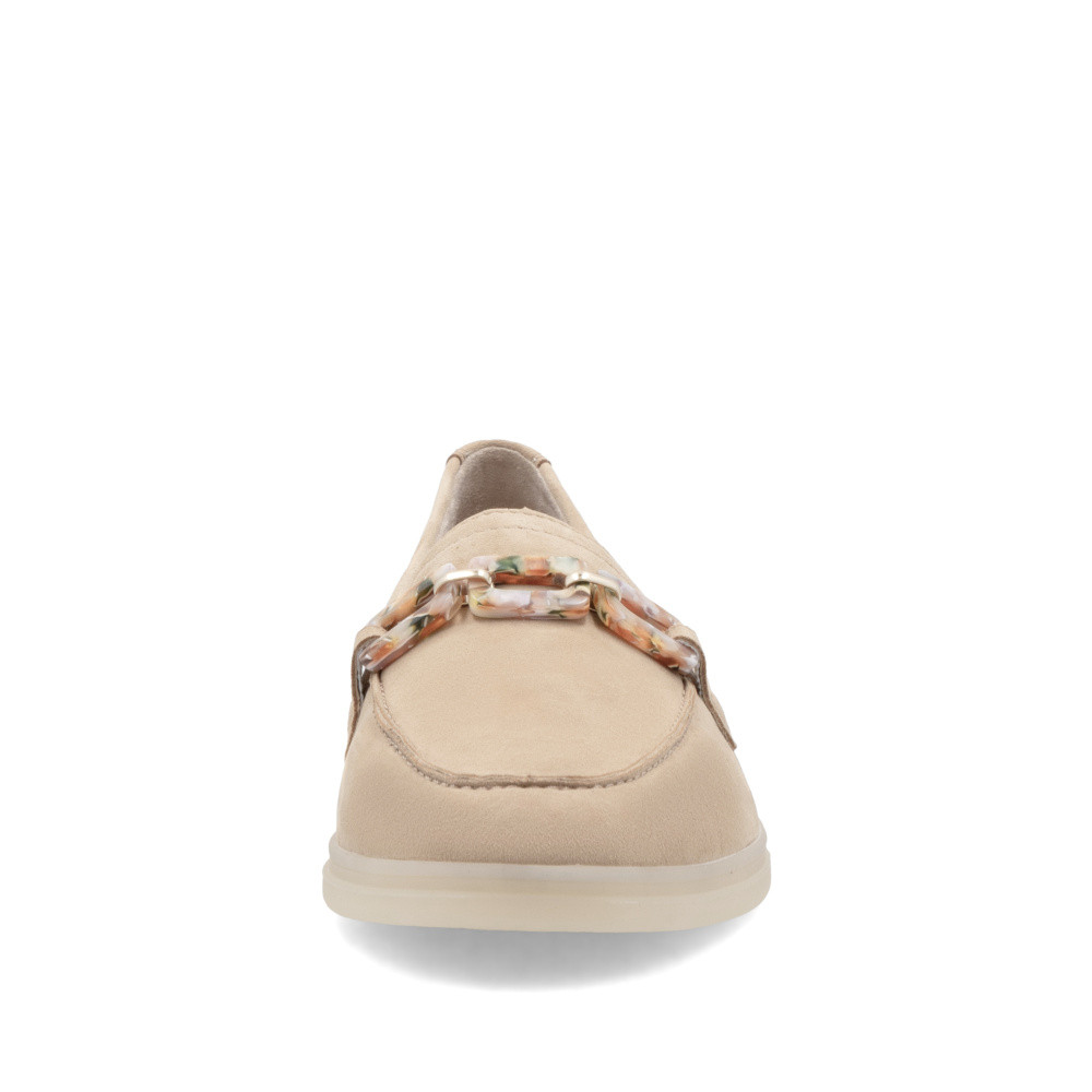 detail Dámské mokasíny REMONTE D2F00-62 béžová S5