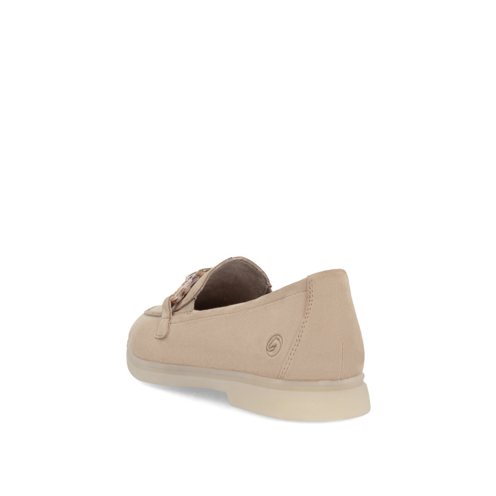 detail Dámské mokasíny REMONTE D2F00-62 béžová S5