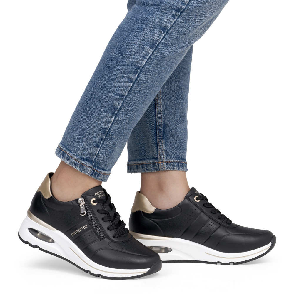 detail Dámské tenisky REMONTE D2H01-03 černá S5
