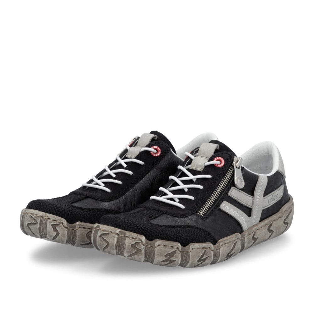 detail Dámské tenisky RIEKER L0363-00 černá S5