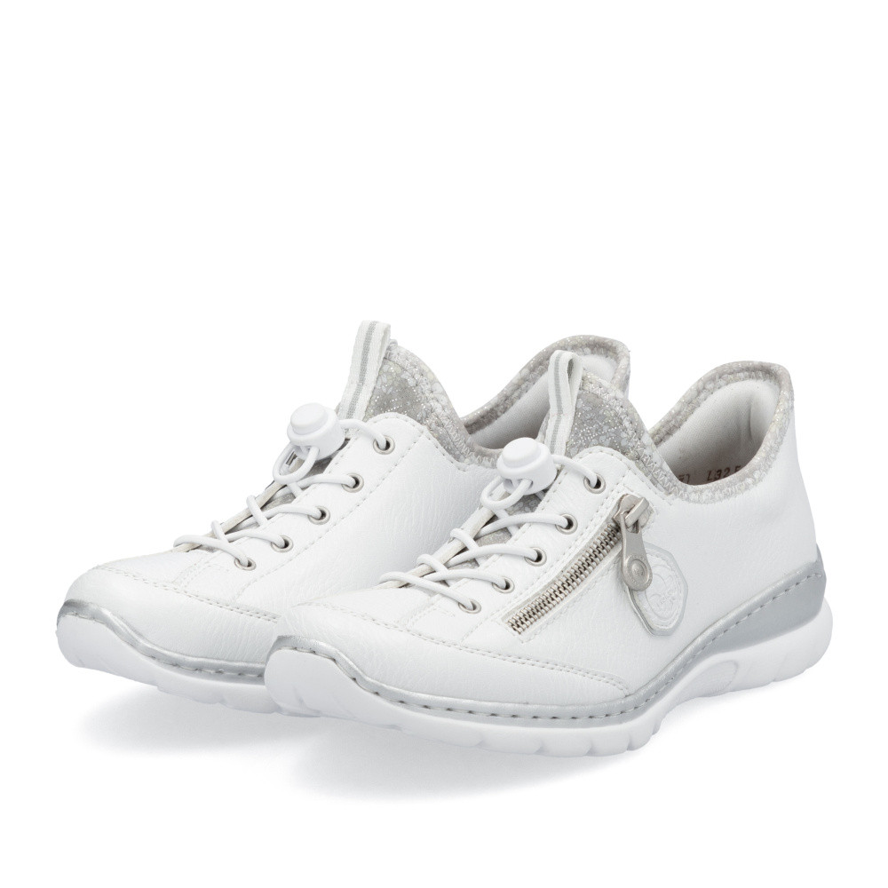 detail Dámske tenisky RIEKER L32F1-80 biela S5