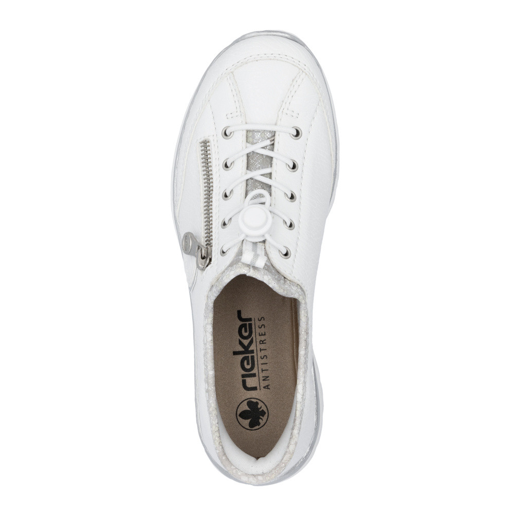 detail Dámske tenisky RIEKER L32F1-80 biela S5