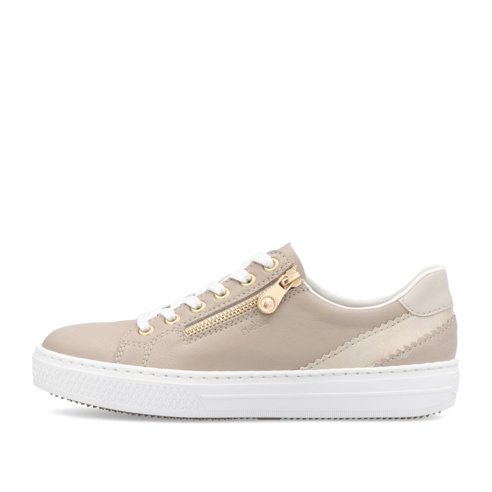 detail Dámské tenisky RIEKER L5900-62 béžová S5