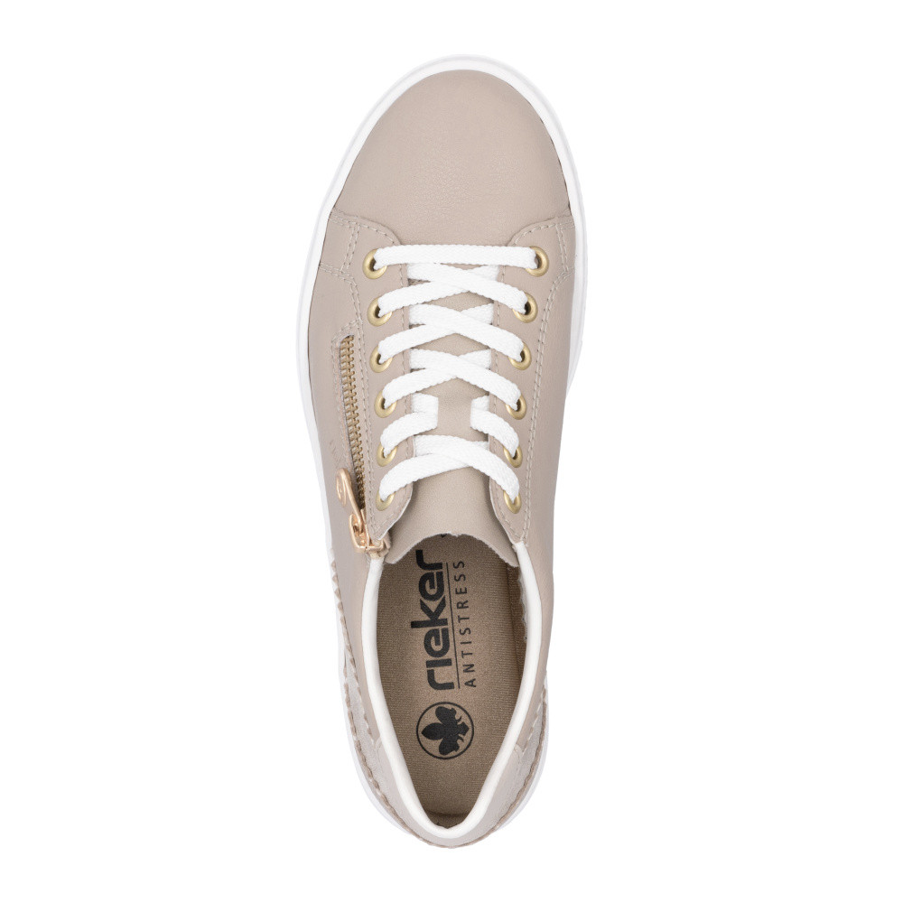 detail Dámské tenisky RIEKER L5900-62 béžová S5