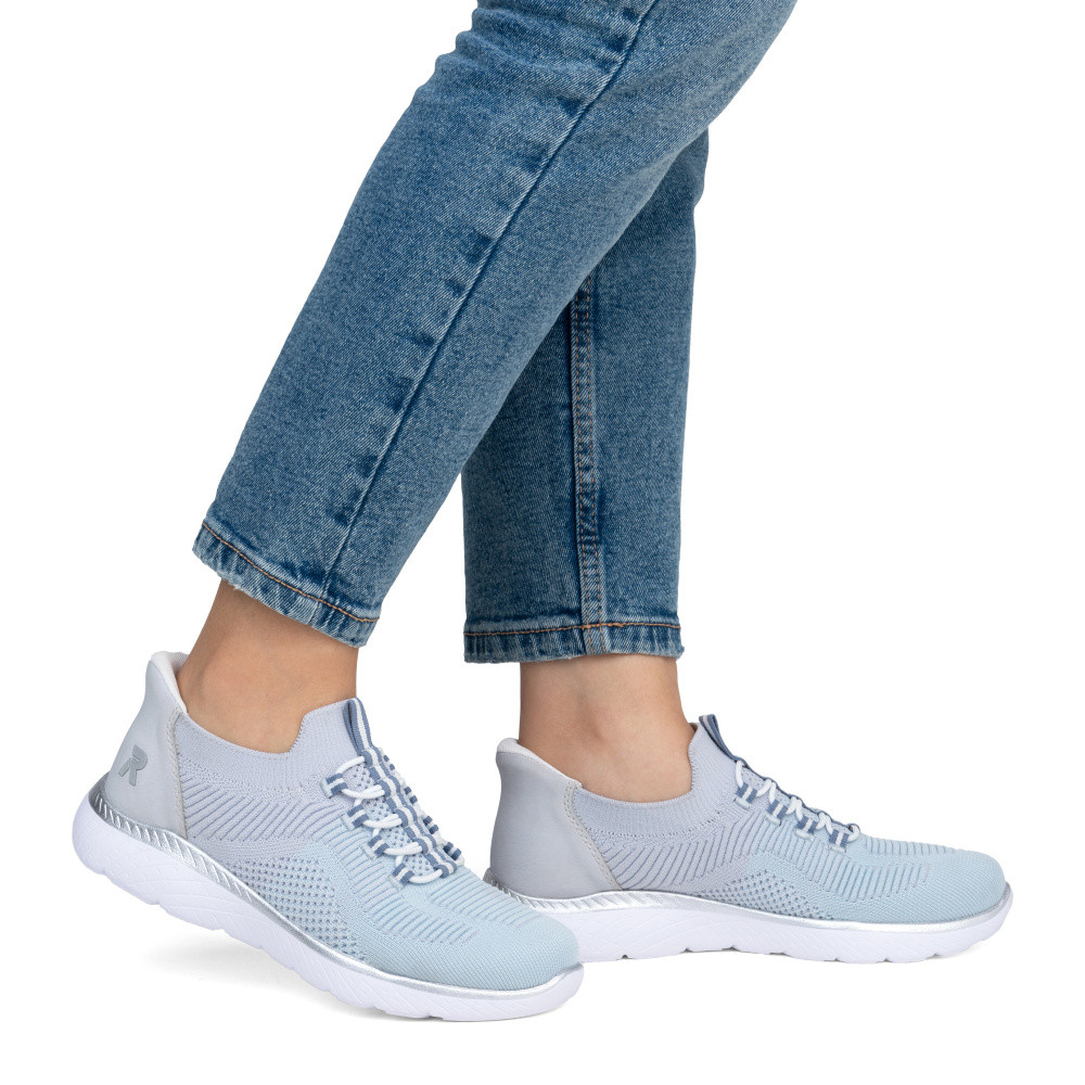 detail Dámské tenisky RIEKER M5066-30 modrá W5