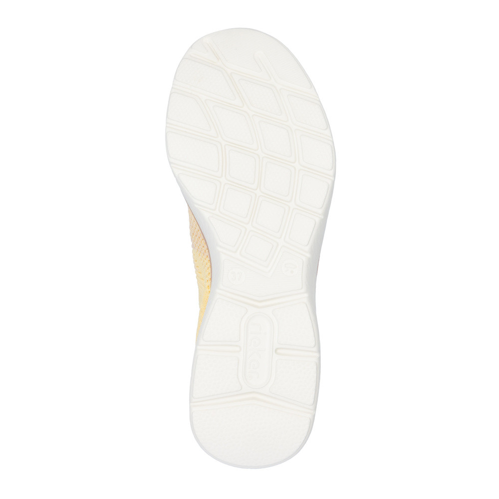 detail Dámské tenisky RIEKER M5066-68 žlutá S5