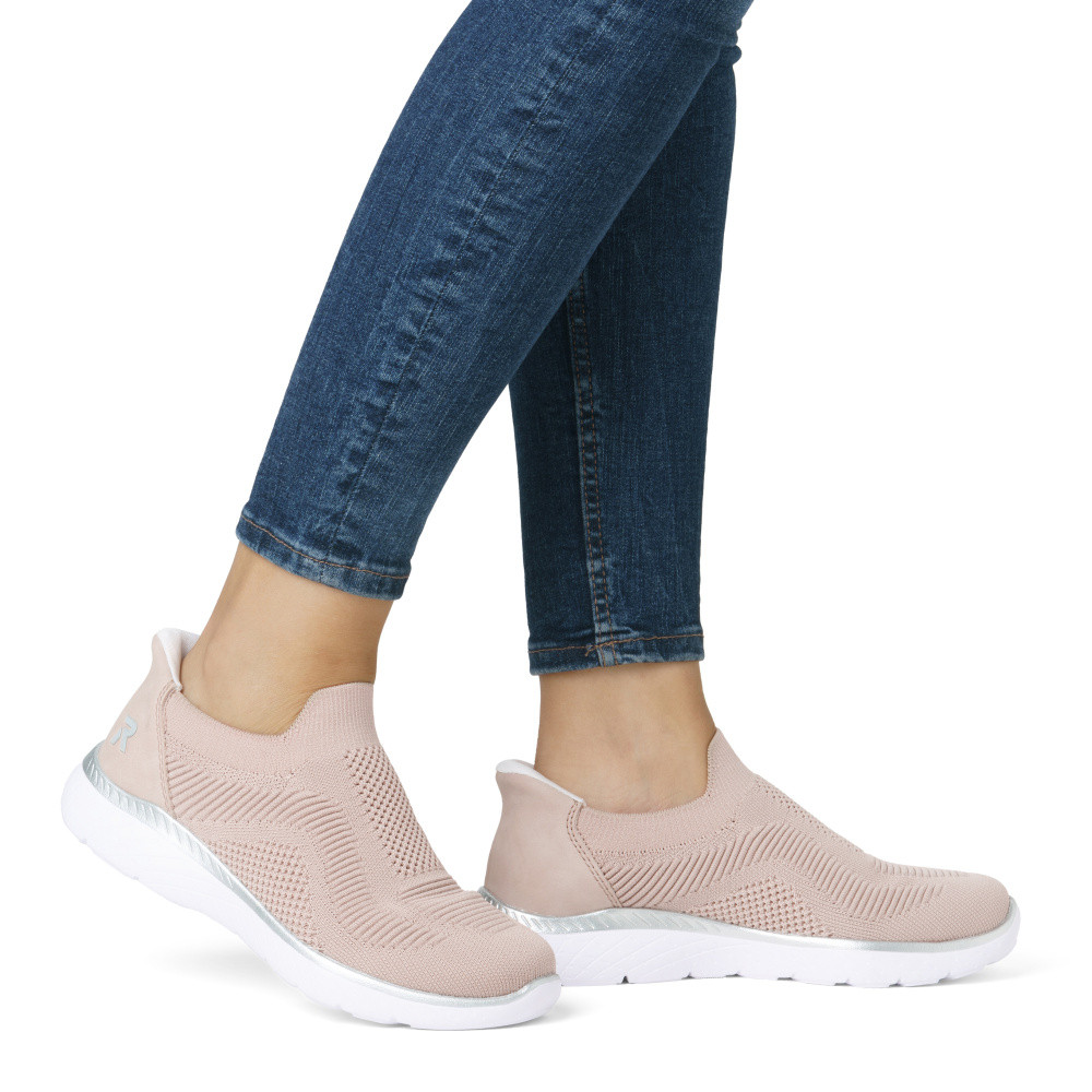 detail Dámské tenisky RIEKER M5072-62 béžová W5