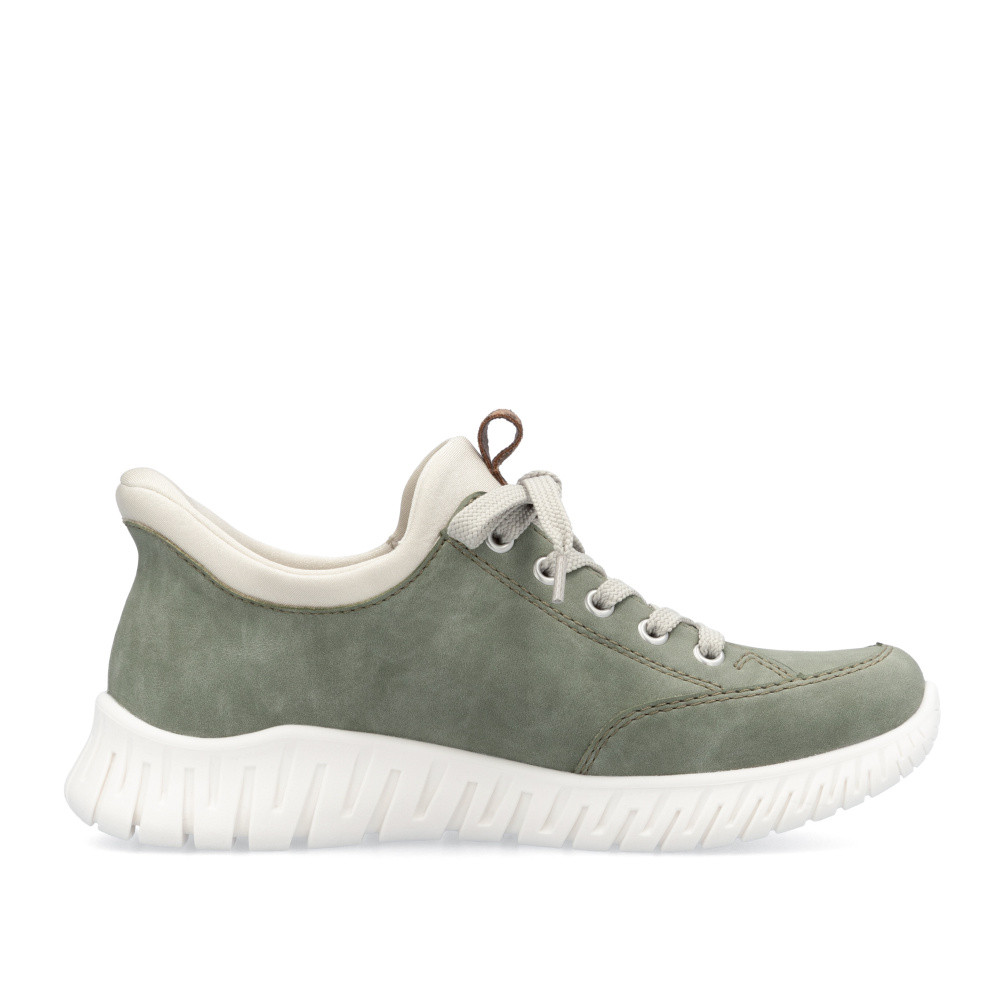Rieker M5354 Mocassino Donna - Collezione Comfort And Style, Colore Rosso, Larghezza Comfort