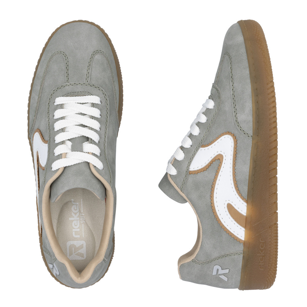 detail Dámské tenisky RIEKER M5512-45 šedá W5