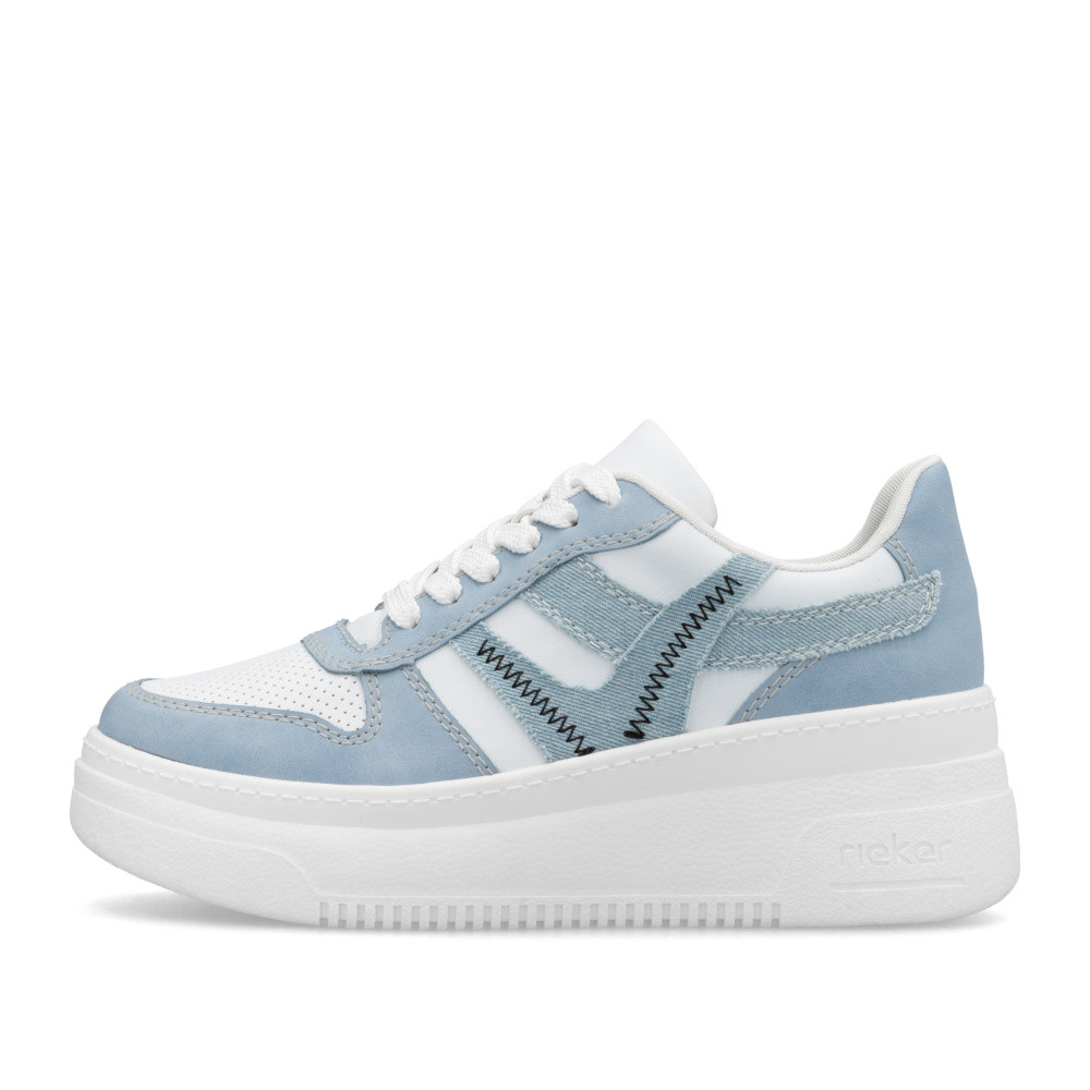 detail Dámské tenisky RIEKER M7815-10 modrá S5