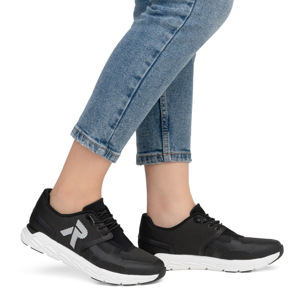 detail Dámské tenisky RIEKER M9000-00 černá S5