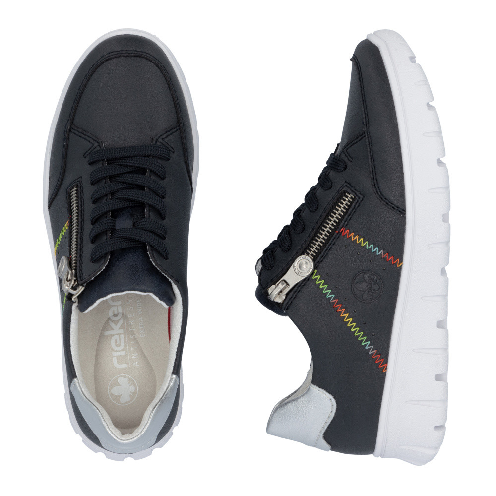 detail Dámské tenisky RIEKER N1313-14 modrá S5